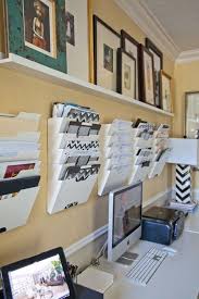 Create a functional workstation in any room with these home office ideas. Home Office Ideas How To Create A Stylish Functional Workspace Interior Design Office Space Office Organization Tips Home Office Space