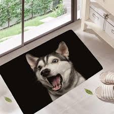 40x60cm cute siberian husky print carpets outdoor siberianhusky siberian husky husky siberian husky dog