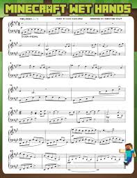 Minecraft sheet music for minecraft loving piano student violin. Minecraft Song Sheet Music 50 Free Minecraft Printables Free Printable Minecraft Sheet Sheet Music Minecraft Music Song Sheet