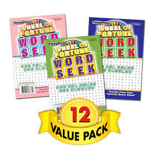 These penny press dell variety puzzle magazines are in excellent condition! Penny Press Wheel Of Fortune Word Seek 12 Pack Penny Press Dell Magazines Amazon Com Books