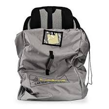 Durable Car Seat Travel Bag In A Pouch With Handle Review Car Seat Travel Bag Car Seats Bags