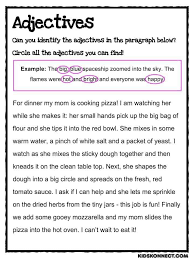 Adjectives Worksheet Kidskonnect Adjective Worksheet Teaching Adjectives Adjectives