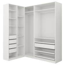 We often turn to ikea for cheap storage options, which makes their basic wardrobes a popular item in a lot of homes. Pax Corner Wardrobe 160 188x236 Cm 692 185 20 Reviews Price Where To Buy