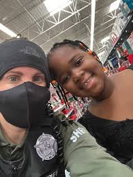 🎄 This past Saturday, DFC Kenny Honaker and DFC Amber Owens had the  privilege of participating in the annual Shop with a Cop event, sponsored  by the Frederick Optimist Club. This tradition