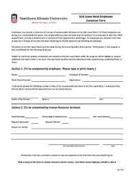 Subscribe to our newsletter a valid email address is required. 20 Printable Donate Sick Leave To Another Employee Forms And Templates Fillable Samples In Pdf Word To Download Pdffiller