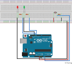 Ambient Light Sensor Using Photo Resistor And Led Lights