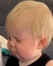 Adorable little lad wants some of dad's beer 🥹😭