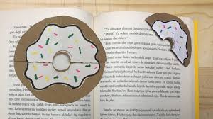 Donut Kitap Ayraci Nasil Yapilir Kitap Ayraci Kitap Donut