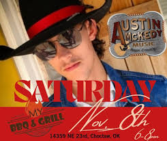My brother is playing Saturday night in Choctaw. Hope you can join him if  you are in the area that night.