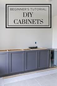 Diy Kitchen Cabinets For Under 200 A Beginner S Tutorial Diy Kitchen Cabinets Diy Kitchen Renovation Diy Cabinets