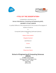 The admission department at technology park malaysia college on academia.edu Lt Title Of The Dissertation Gt