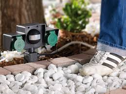 Revolt Garten Steckdose Mit Dammerungsautomatik Ipx4 Versandrucklaufer