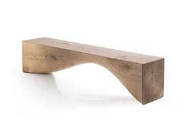 Bench Line In Solid Cedar Wood In 2020 Cedarwood Wood Leather Cushion