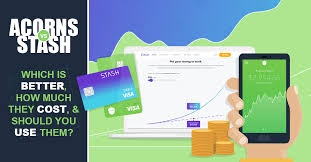 ²debit account services provided by and stash visa debit card issued by green dot bank, member fdic, pursuant to a license from visa u.s.a. Acorns Vs Stash 2021 Which Investing App Is Best