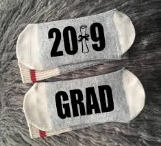 Graduation Graduation Gift 2019 Grad Grad Gift For Her Grad Gift For Him Graduation Socks College Graduation Colleg College Grad Gifts Stylish Socks Grad Gifts