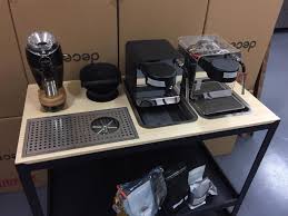 Each of these espresso makers allows you to create cappuccinos, lattes, and shots of espresso. Decent Coffee Cart