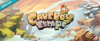 Caveboy Escape Game Logo Game Art Game Design