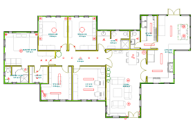 The 2 guest rooms both have sliding doors to a walkway which leads directly to to the pool. Do It Yourself Layout