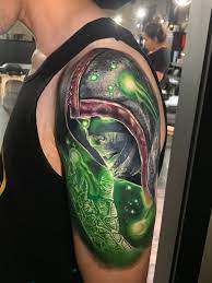 My All Time Favorite Kharacter This Ermac Tattoo Starts My Mk Sleeve Where Are The Rest Of My Lost Ermac Souls Out There Show Some Love For The Dead Mortalkombat