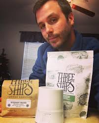 Three Ships freshly roasted beans in Virginia Beach