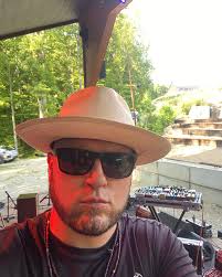 On The Rocks” Great times with @__rainwater__ and the boys down at  @hardtruthspirits Friday night. Beautiful weather and cold beverages! @ehx  stetson Supro @hohnerharmonica @gatorcases Cases @jonyp.artist