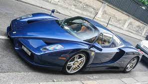 Rain can easily slip past old weather strips, so have it checked before you negotiate. Magnificent Blue Ferrari Enzo Spotted In Paris