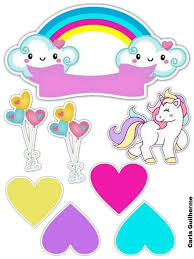 Pin De Deli Amor Em Fotos Festas De Aniversario Unicornio Topo De Bolo Unicornio Lembrancinha Masha E Urso