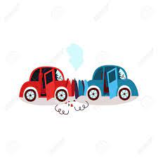 Free cliparts that you can download to you computer and use in your designs. Vector Flat Cartoon Car Crash In Head On Collision Accident Royalty Free Cliparts Vectors And Stock Illustration Image 87535490