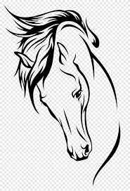 A mustang horse's anatomy is built and toned nicely. Mustang Tattoo Drawing Jumping Mustang Horse White Png Pngegg