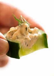 Process the mixture again until creamy and smooth. Cucumber Canapes With Smoked Salmon Mousse Recipetin Eats