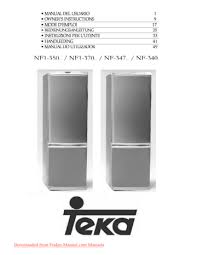 With teka appliances, you don't have to become a top chef to be able to produce the best dishes. Teka Nf1 370 User Guide Manualzz