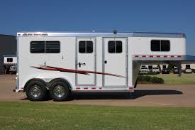 Check spelling or type a new query. Gooseneck Two Horse Straight Load Aluminum Horse Trailer Elite Custom Aluminum Horse And Stock Trailers