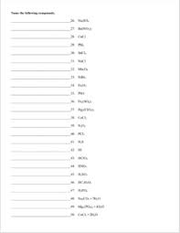 More lessons for igcse chemistry math worksheets. Naming Chemical Compounds And Writing Formulas By Amy Brown Science