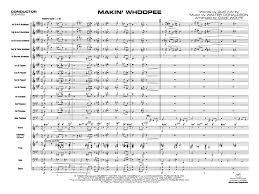 Makin Whoopee By Walter Donaldson Arr Dave Wolpe J W