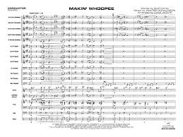 Makin Whoopee By Walter Donaldson Arr Dave Wolpe J W