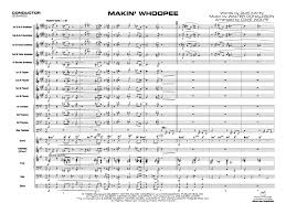 makin whoopee by walter donaldson arr dave wolpe j w