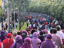 The area spans from the adjoining roundabout of jalan kuching, which the high flyover would take traffic straight into jalan ipoh and ends at the parliament. Ribuan Penyokong Bersolidariti Di Perkarangan Mahkamah Untuk Najib Mykmu Net