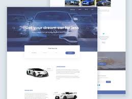 A brand new custom built website using your colour. Car Dealer Website Template Designs Themes Templates And Downloadable Graphic Elements On Dribbble