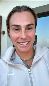 Glowing skin 🥶🥵♥️ #ArynaSabalenka