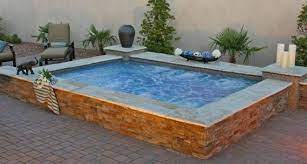 spa jacuzzi exterieur semi enterre construction terrasse jacuzzi jacuzzi exterieur