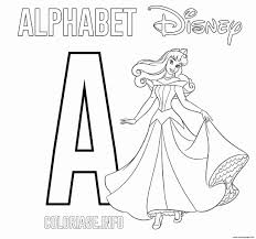 36+ disney princess coloring pages pdf for printing and coloring. A For Aurora Disney Princess Coloring Pages Printable