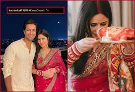 Katrina Kaif and Vicky Kaushal celebrate their first Karwa Chauth and it's  all heart [See Pics] - IBTimes India
