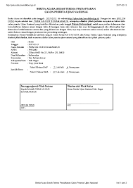 Check spelling or type a new query. Pdf Berita Acara Serah Terima Pendaftaran Calon Peserta Ujian Nasional Beni Hidayat Academia Edu