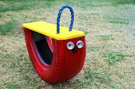 Gartendeko Selber Machen Verwenden Sie Alte Autoreifen Wieder Gartendeko Selber Machen Kinderspielzeug Garten Recycelte Reifen