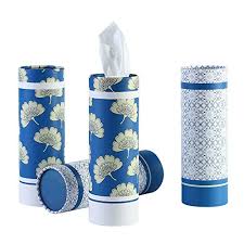It has a bottom so you can easily move it from place to place. Car Tissue Holder With Facial Tissue Bulk 4 Pk Tissuetube 2 Ply Travel Tissues Travel Size Perfect Fit For Car Cup Holder Car Tissue Box Round Container Car Tissues Pricepulse