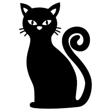 Unique female cat names & unique male cat names and unisex names for. Halloween Black Cat Silhouette Novocom Top
