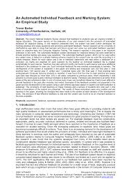 Contoh soal tes tulis jurusan akuntansi penerimaan. Pdf An Automated Individual Feedback And Marking System An Empirical Study