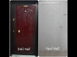 Eğer aldığınız boya kullanıma hazır bir ürün değilse önce boyayı incelterek kapı boyama uygulamasını tamamladıktan ve kuruduktan sonra kapı üzerinde farklı çalışmalar yapabilirsiniz. Celik Kapi Boyama Youtube