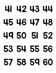 Replacement Numbers For Counting Days In School Pocket Chart Cards
