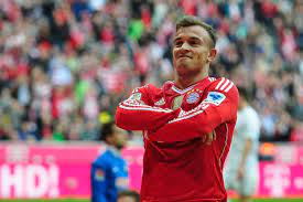 Bayern munich playmaker xherdan shaqiri will miss this week's champions league clash with arsenal after suffering a thigh injury in the win over freiburg. Xherdan Shaqiri Returns To Bayern Munich Training Bavarian Football Works